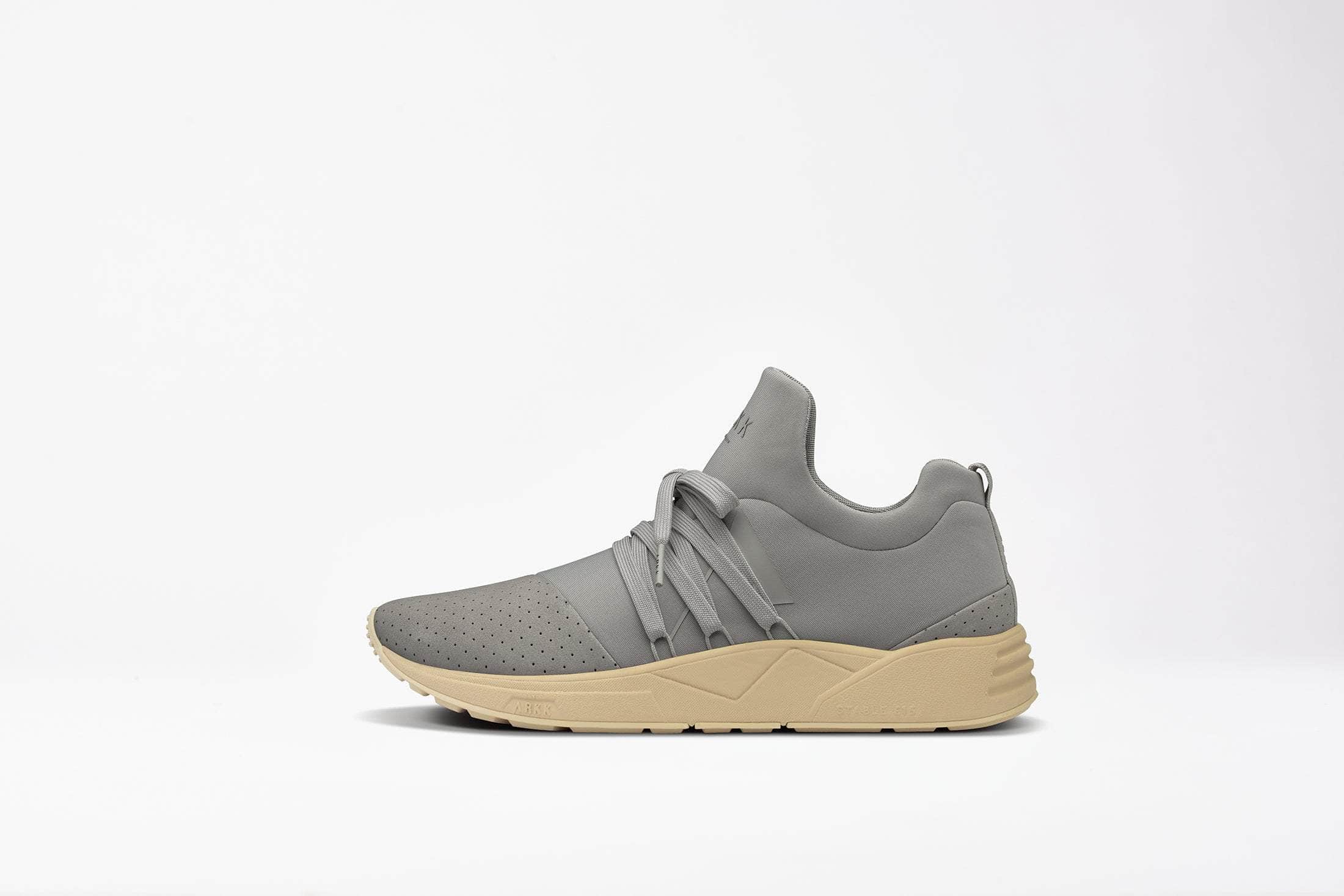 ARKK Collection Raven Nubuck S-E15 Grey Tan - Men Raven Grey